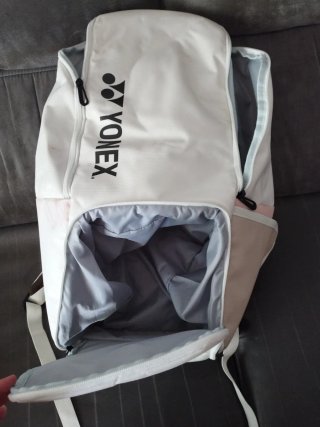 Mochila Raquetero Yonex Blanca. Badminton, pàdel