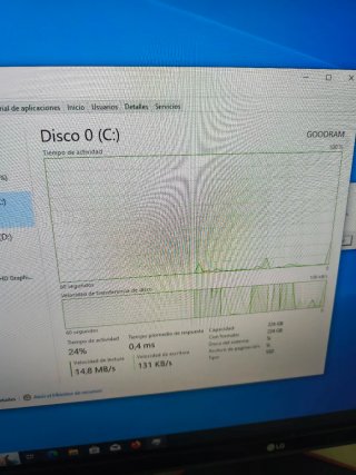 PC i3-6100 8GB SSD+HDD leer descripción