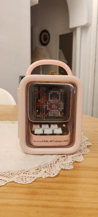 Altavoz Divoom Pixel Art Rosa