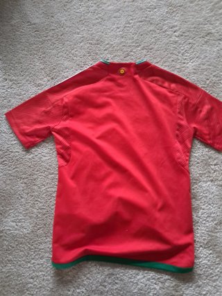 Camiseta Gales Adidas Roja Talla 11-12