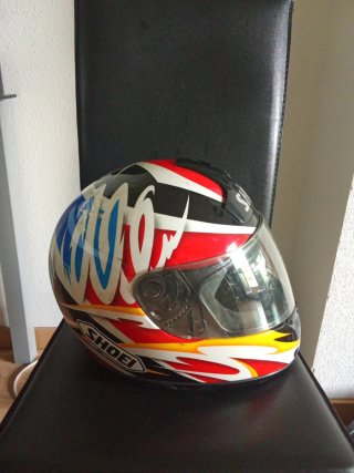 Casco Shoei Alex Crivillé