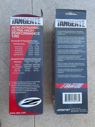 2 Cubiertas ZIPP Tangente 700x23mm