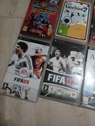 Lote 10 Videojuegos PSP