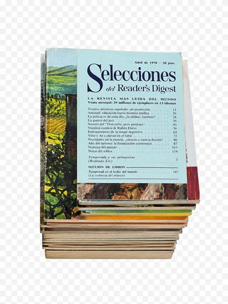 42 Revistas Readers Digest en español años '70