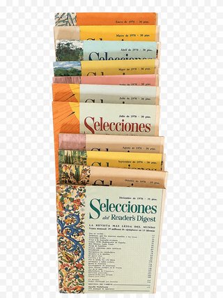 42 Revistas Readers Digest en español años '70