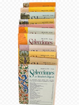 42 Revistas Readers Digest en español años '70