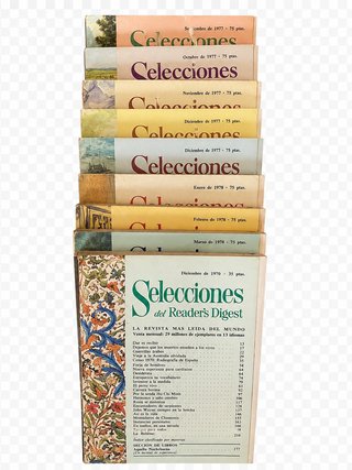 42 Revistas Readers Digest en español años '70