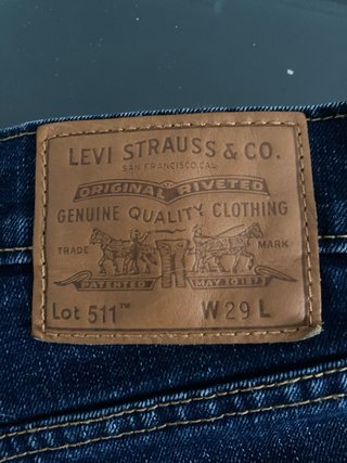 Pantalón corto Levis azul W29