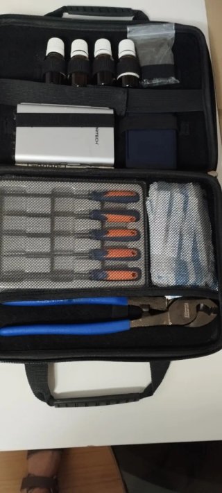 maletín test prueba de oro