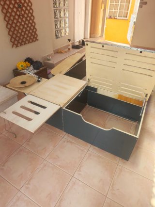 Mueble Camper VW Caddy
