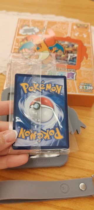 Pokémon TCG Card Display Case & Keychain