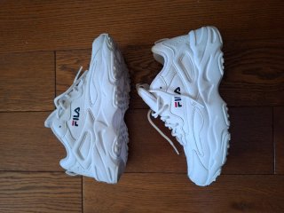 Zapatillas Fila Ray Tracer Mujer Blancas