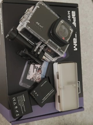 Action Cam ApexCam M90 4K 60fps + Custodia Nuova