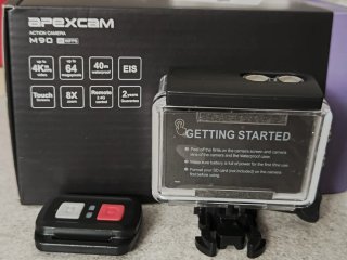 Action Cam ApexCam M90 4K 60fps + Custodia Nuova