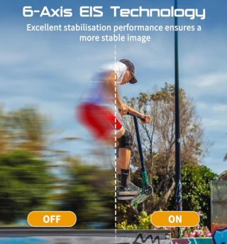 Action Cam ApexCam M90 4K 60fps + Custodia Nuova