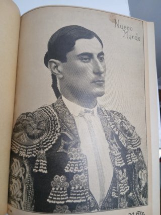 Antigua revista Nuevo Mundo 1 tomo parcial 1909
