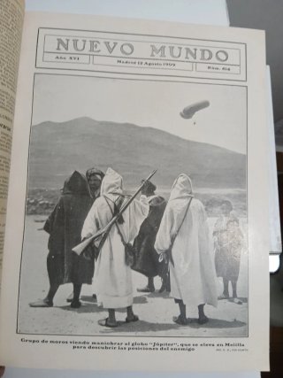 Antigua revista Nuevo Mundo 1 tomo parcial 1909