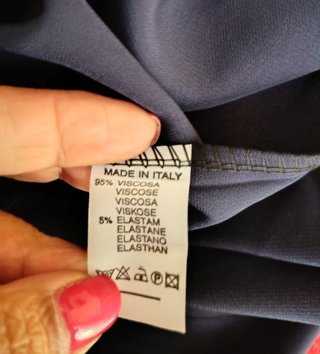 Gabardina Curvi Azul Marino Talla Única