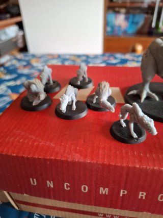Miniature creature sci-fi