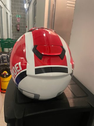 Casco Moto Shoei GT-Air Blanco/Rojo