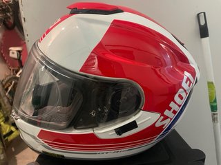 Casco Moto Shoei GT-Air Blanco/Rojo