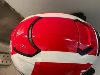 Casco Moto Shoei GT-Air Blanco/Rojo