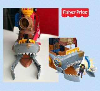 Barco Pirata Tiburón Fisher Price