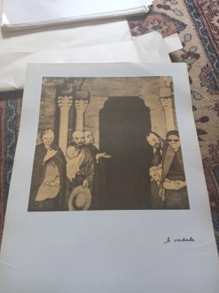 Lote de 56 Láminas de Castelao (1982)