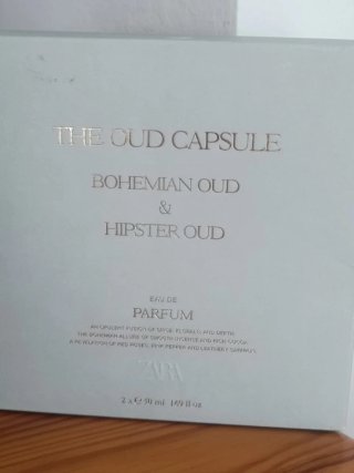 Perfume " BOHEMIAN OUD & HISPER OUD " ZARA 2×50 ML