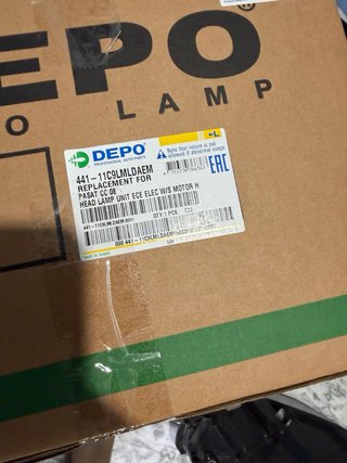 Faro Izquierdo Depo  Passat cc