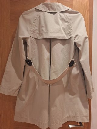 Gabardina Zara Beige. Talla S.