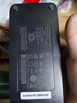 Cargador Batería Li-ion 36V Rockrider