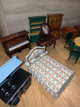 Lote Muebles Casa Muñecas Miniatura