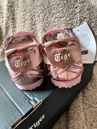 Onitsuka Tiger Bailarinas Rosa/Plata Talla 40