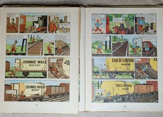 TINTIN -La isla Negra- Ediciones 1961 y 1969