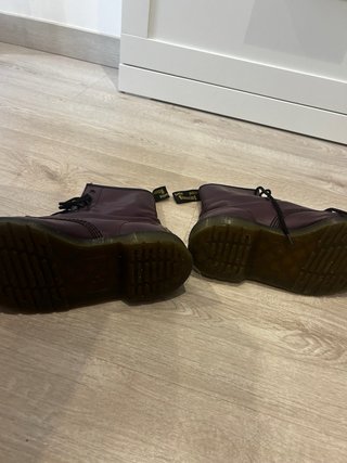 Botas Dr. Martens granates T.40