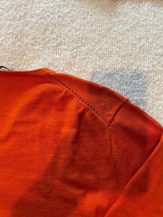 Jersey Pico Carolina Herrera Naranja