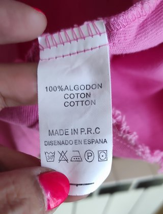Cazadora vaquera oversize Joluví rosa