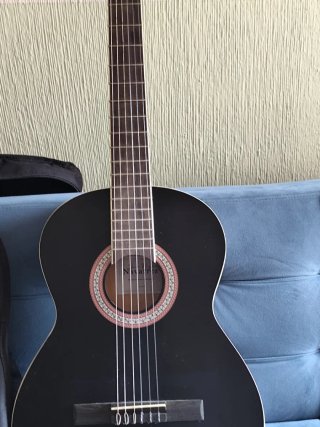 Funda para guitarra negra