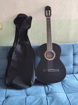 Funda para guitarra negra