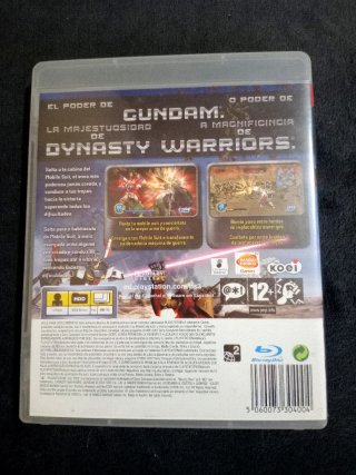 Juego PS3 Dynasty Warriors Gundam