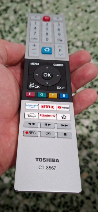 Mando Smart TV Toshiba CT-8567 Original