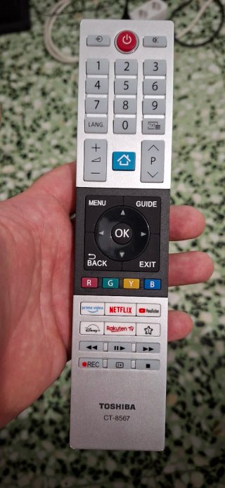 Mando Smart TV Toshiba CT-8567 Original
