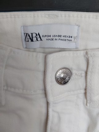 Pantalón Zara T 34 Licra