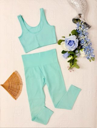 Conjunto Turquesa Shein