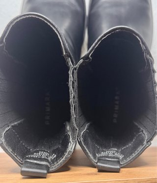 Botas botines plataforma negro. Talla 41. Primark.