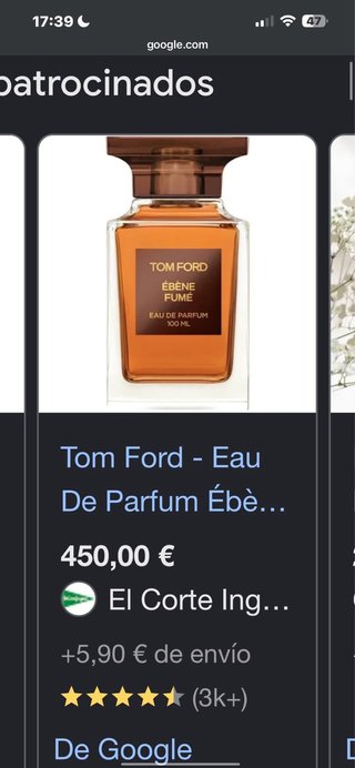Tom Ford Eau de Parfum Ébène Fumé 100ml
