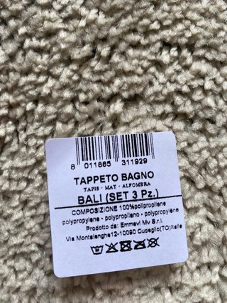 Tappeti bagno