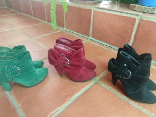 Botines de tacón mujer talla 36