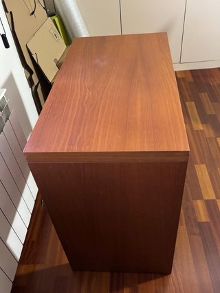 Mesa auxiliar/escritorio de madera de teca